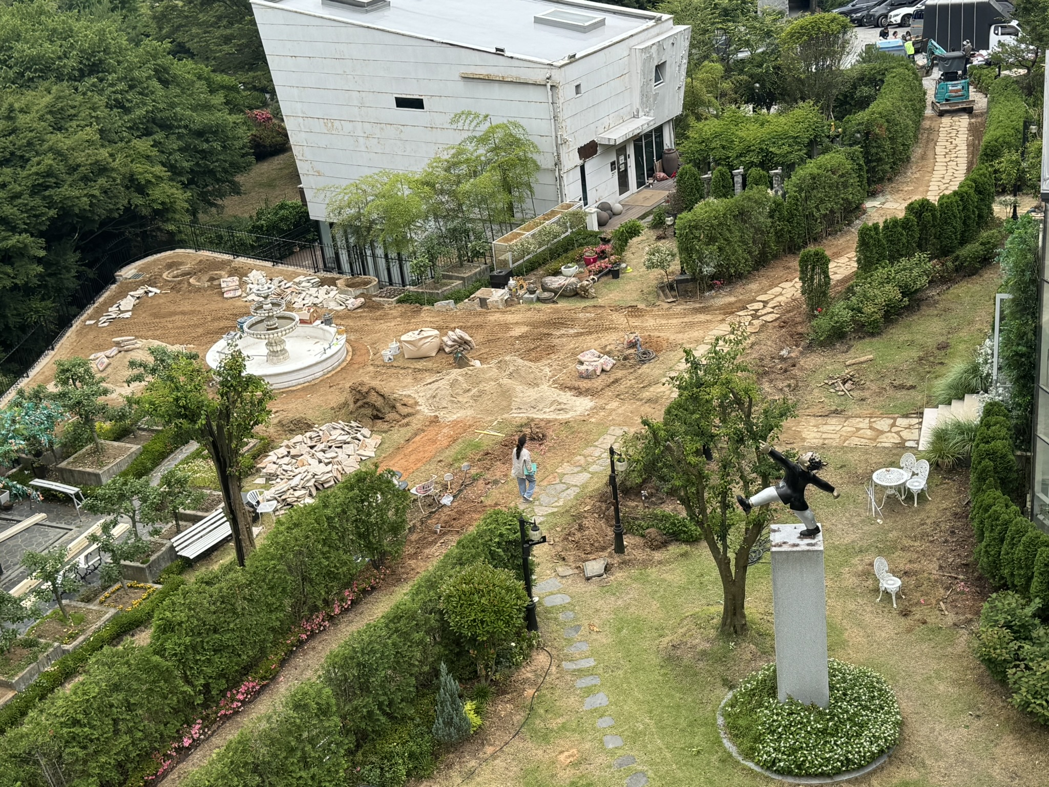 소아르 웨딩 스튜디오 정원 시공