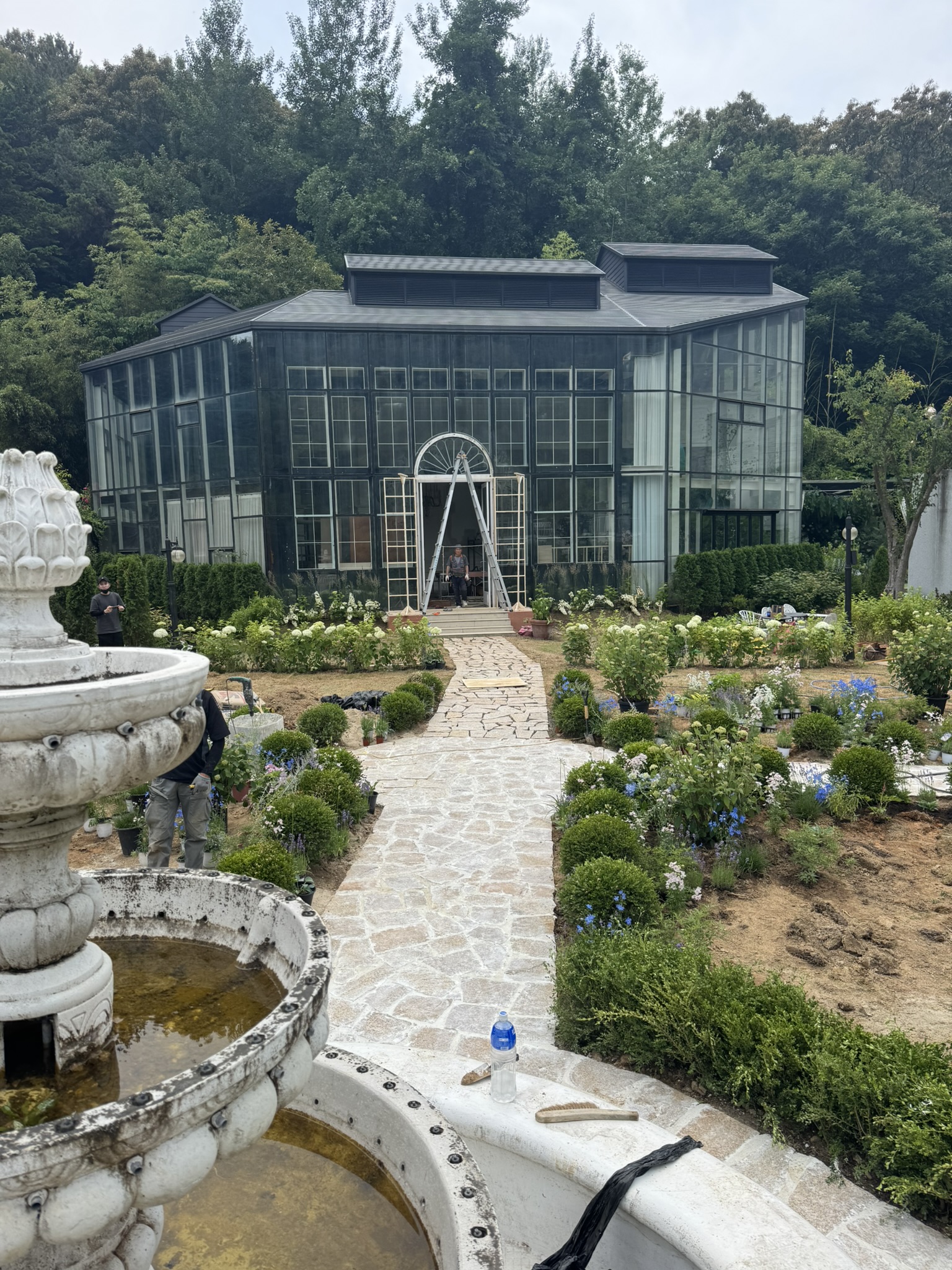 소아르 웨딩 스튜디오 정원 시공